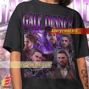 Limited Gale Dinner Shirt, Baldurs Gate Girl Dinner Shirt, BG3 Shadowheart Shirt