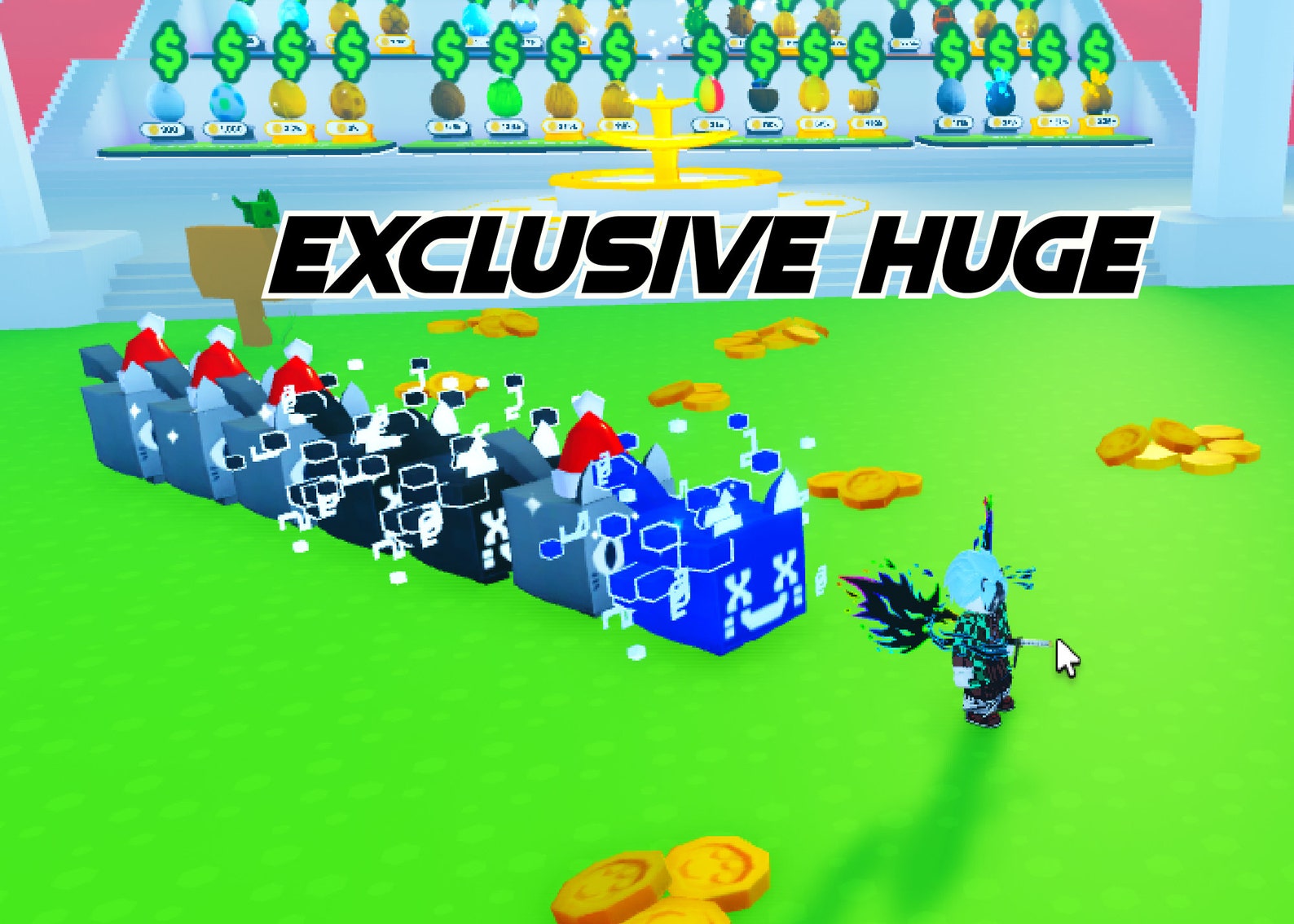 Rainbow Huge Hacked Cat Pets Simulator X Etsy Australia