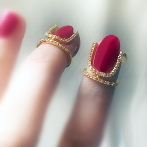 Cuticle cuff ring best sale