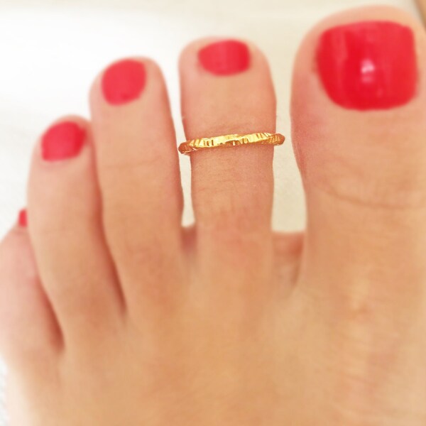 Cute Toe Rings Etsy