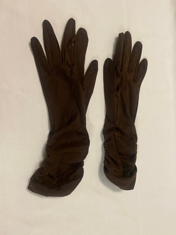 1950s Hanson opera gloves size 7 - image 3