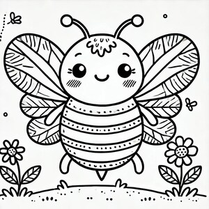 20+ pages of Children's Coloring Book,Printable PDF,Bunny,Hedgehog,Educational Activity book,funny coloring