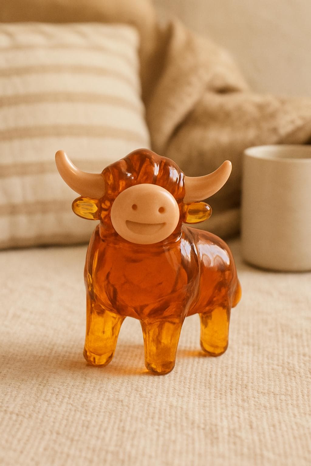 Handblown Miniature Glass Highland Cow (gift Boxed) - Etsy