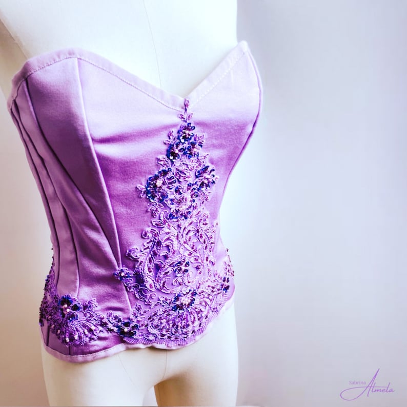 LILAC CORSET image 4