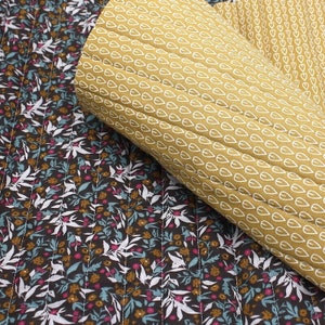 Double Faced Quilted Fabric - Natural [[by the half yard]]