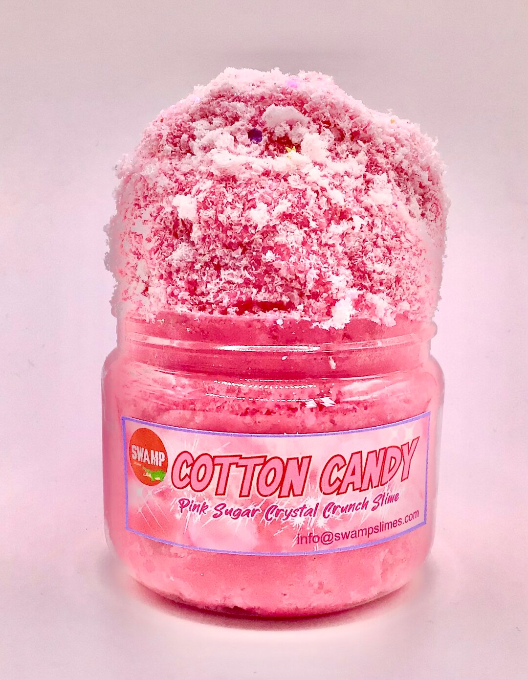 Candy Floss Glittery Crunch Slime Textured Crunch Slime Etsy