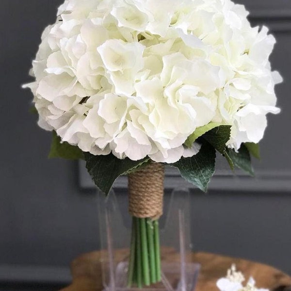 Hydrangea Wedding Bouquet Etsy