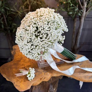 Gypsophila Wedding Bouquet: Artificial Bridal Flowers