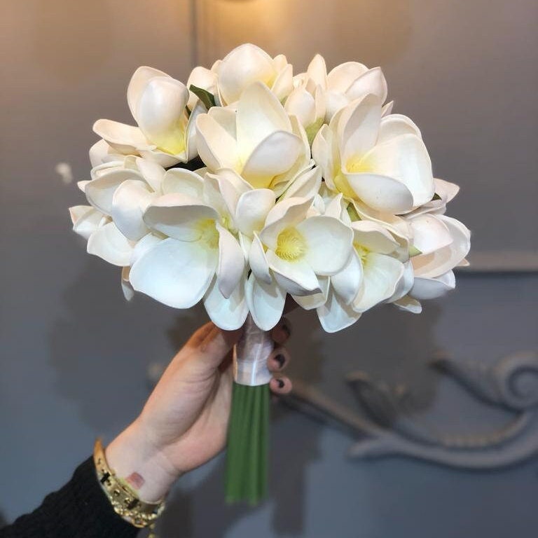 Artificial Butterfly Orchid Bouquet Set With 16 Heads For Home Magnolia  Home Decor, Weddings, Bridal Rooms, And Christmas From Caocaofang, $56.94