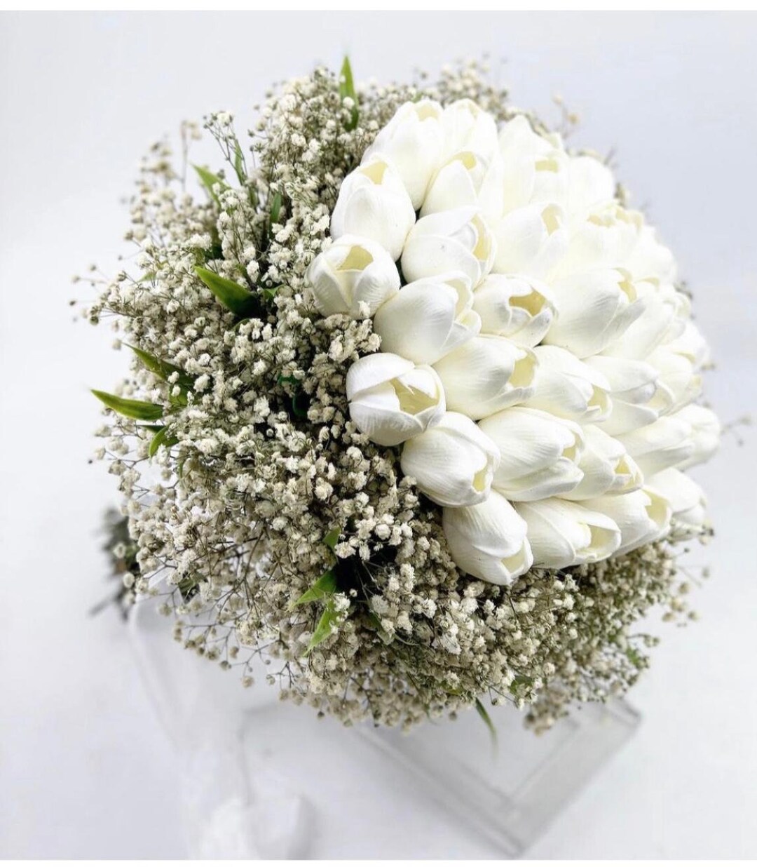 Tulip Wedding Bouquet Bridal Bouquet Bride Bouquet Wedding Etsy