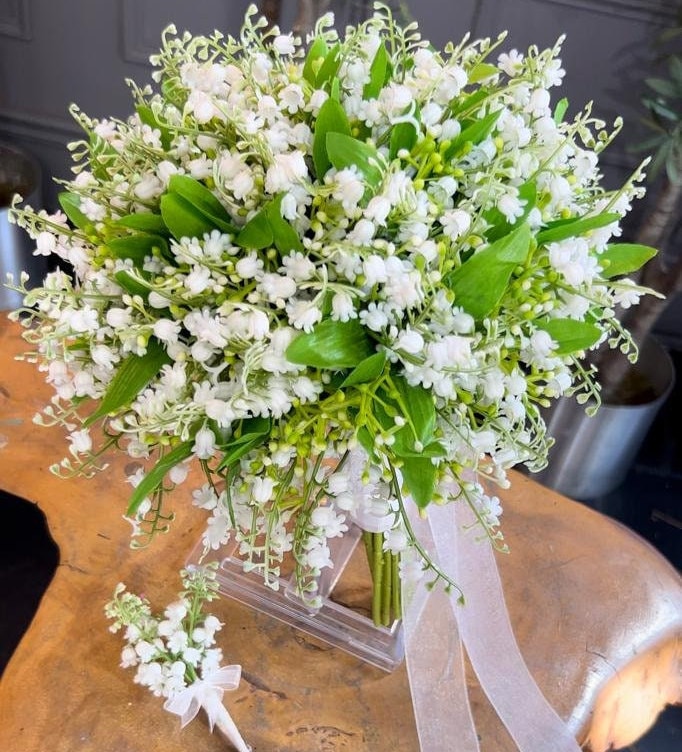 Lily of the Valley Wedding Bouquet, Bridal Bouquet, Bride Bouquet — free download