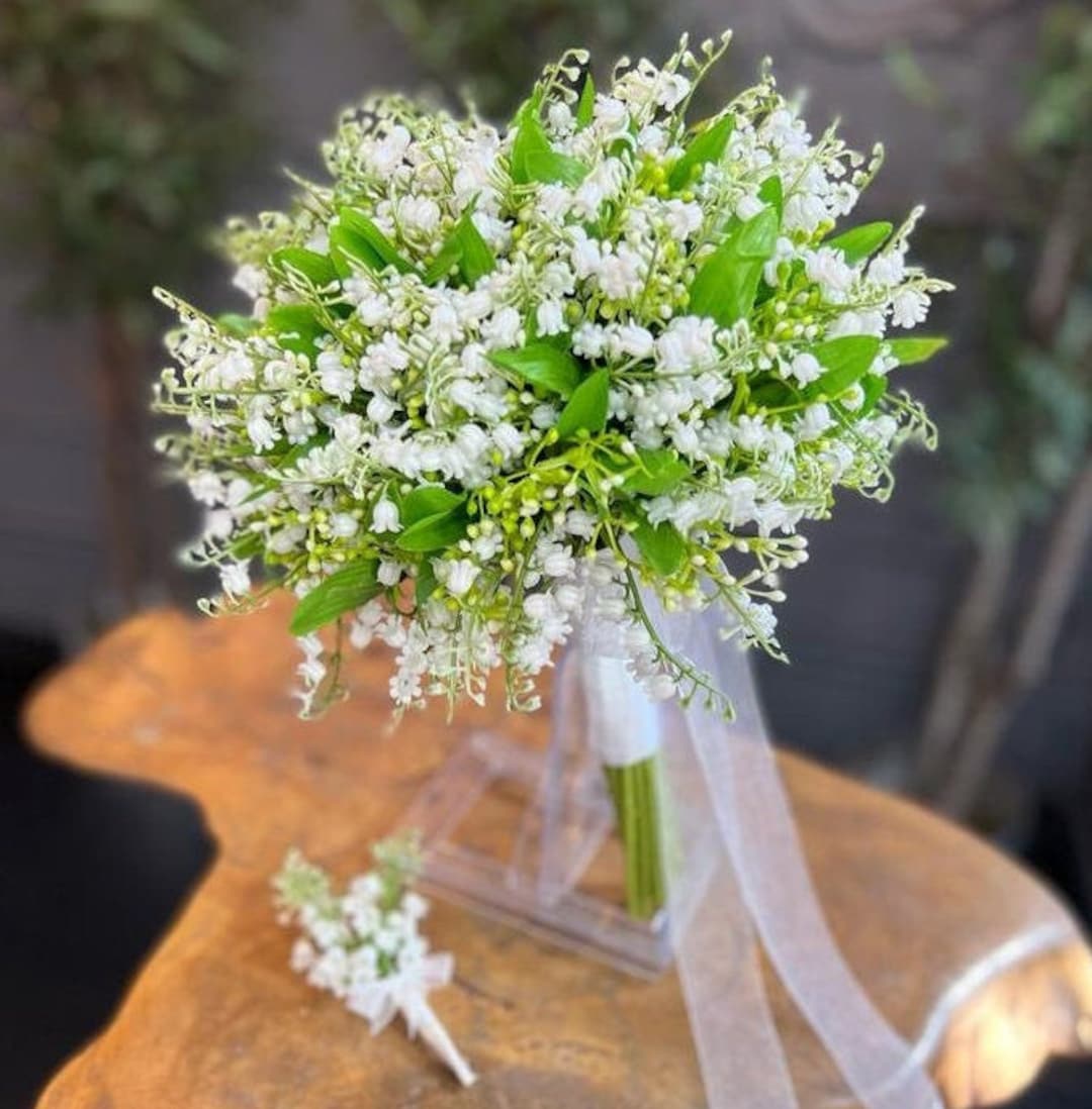 Lily of the Valley Wedding Bouquet, Bridal Bouquet, Bride Bouquet — free download