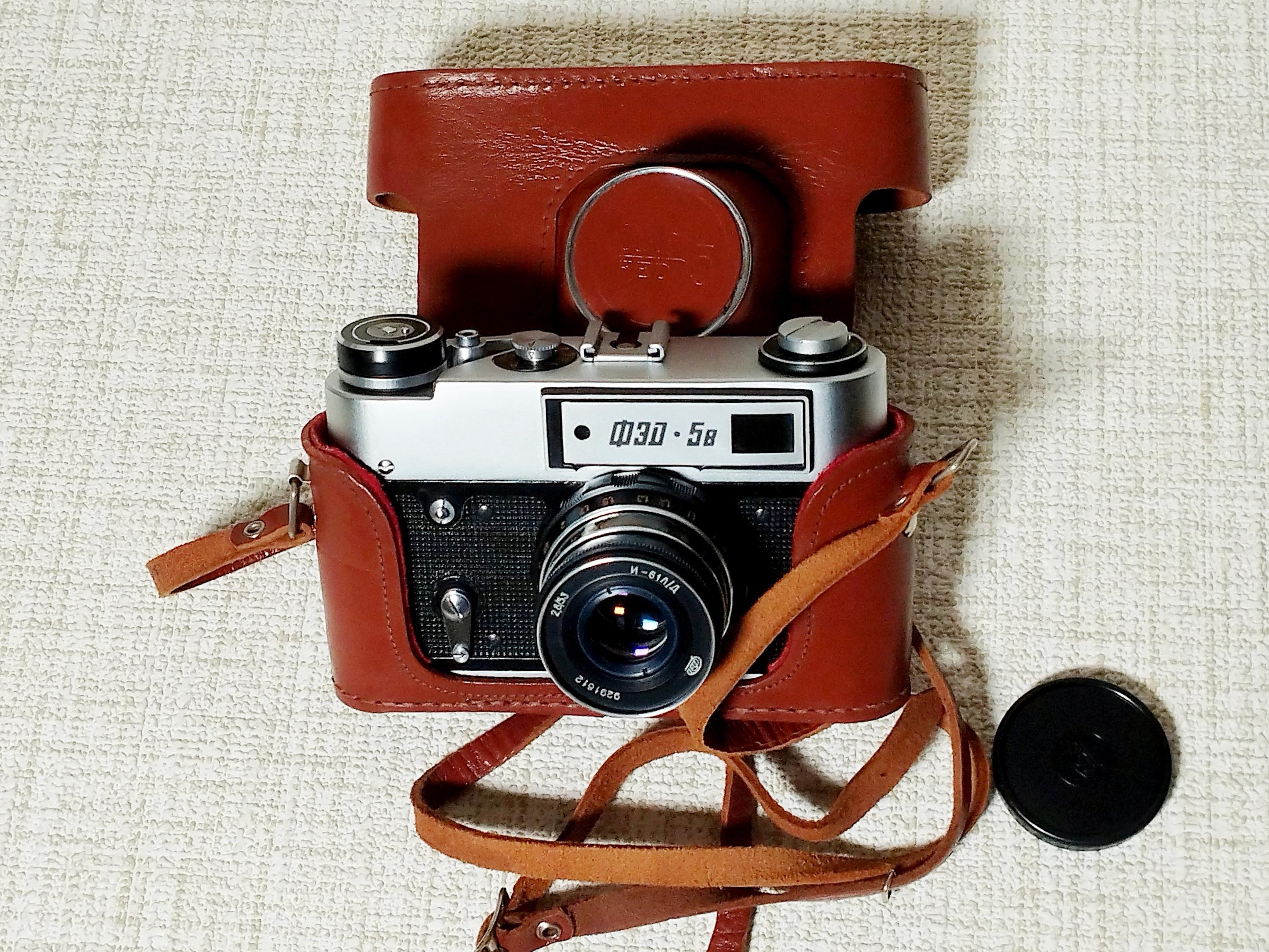 RED ARMY CAMERA RED AMBUSH Fed5B ケース入り RED ARMY CAMERA RED AMBUSH Fed5B ケース入り フィルムカメラ