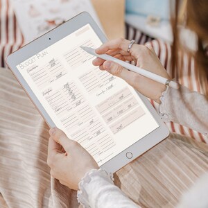 Das Bullet Journal auf dem Ipad mit Budgetplaner