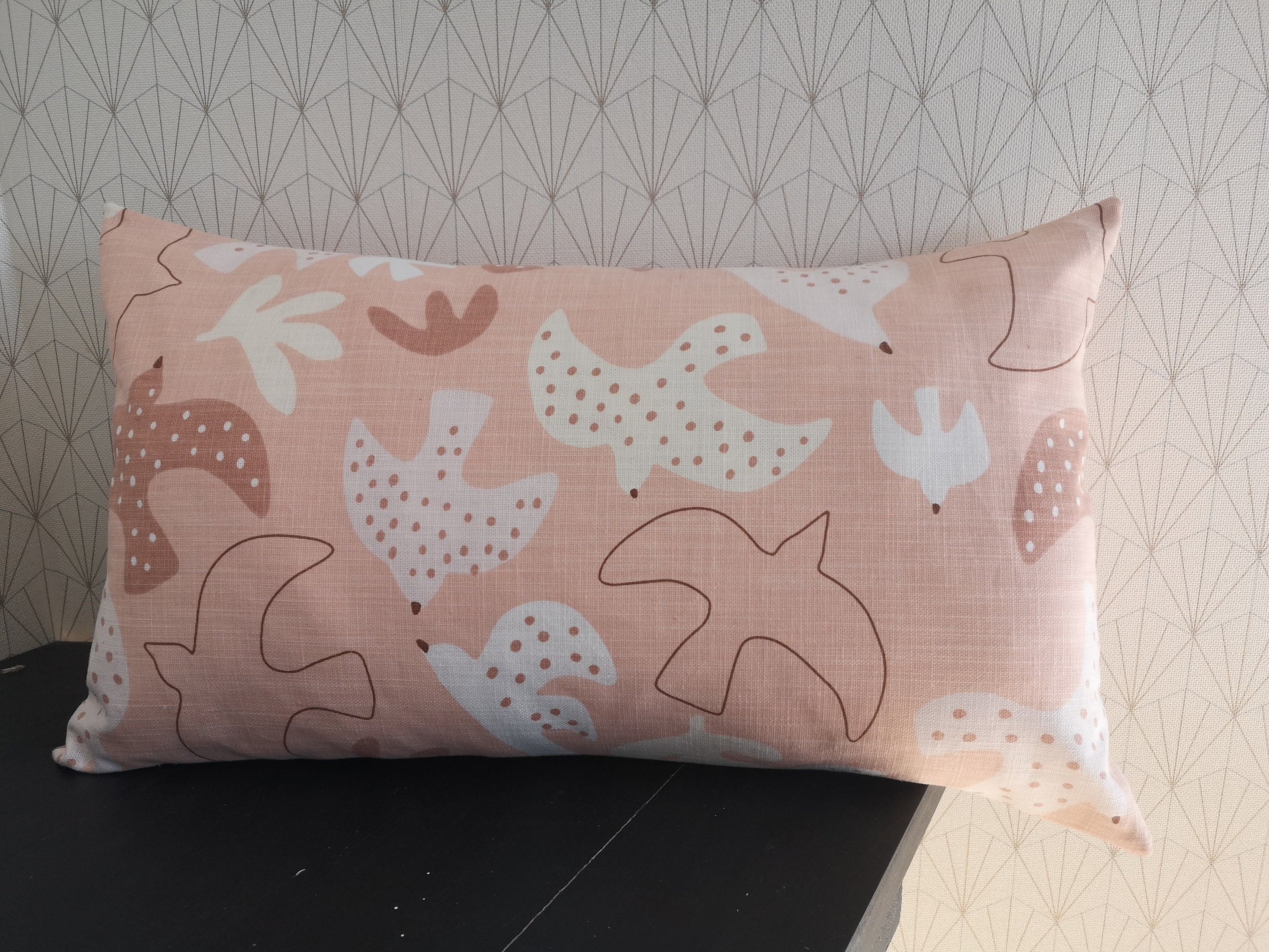 Coussin Oiseaux