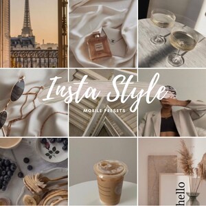 7 Insta Style Presets | Mobile Lightroom Presets | Blogger Photo Presets | Aesthetic Presets | Instagram Filters