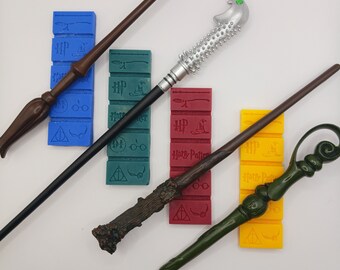 Harry Potter Inspired Handmade Soy Wax Snap Bar. Wax Melt.