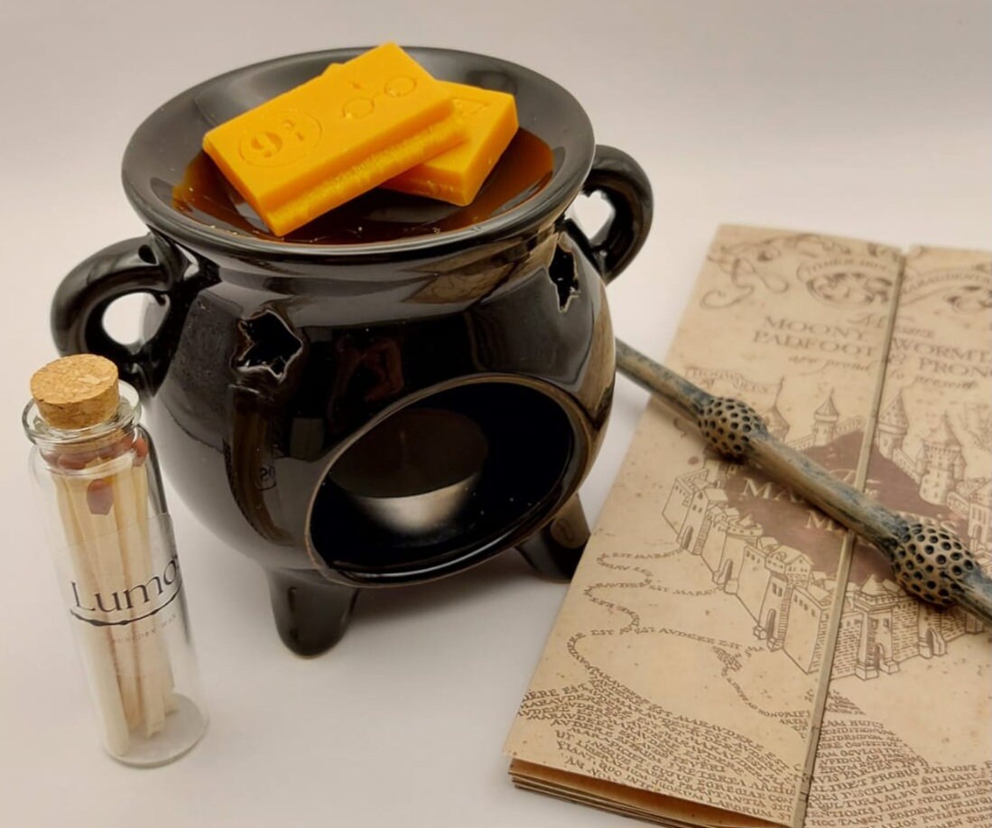 Harry Potter Inspired Hanging Cauldron Wax Melt Burner Gift Etsy UK