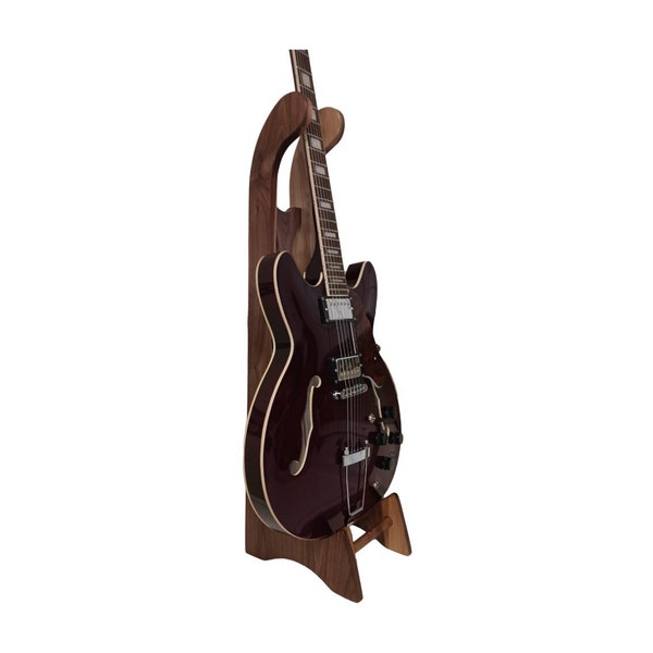 Electric Guitar Stand, New Tall Style. Beautiful and Classy. As seen on Facebook and Instagram. Free Shipping included to contiguous USA.