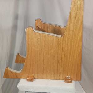 Guitar Stands 2 Tier, 3 Styles. Also Available: Ukulele, Mandolin Stands, Guitar Stands, Banjo Stands. Free Shipping in Contiguous USA!