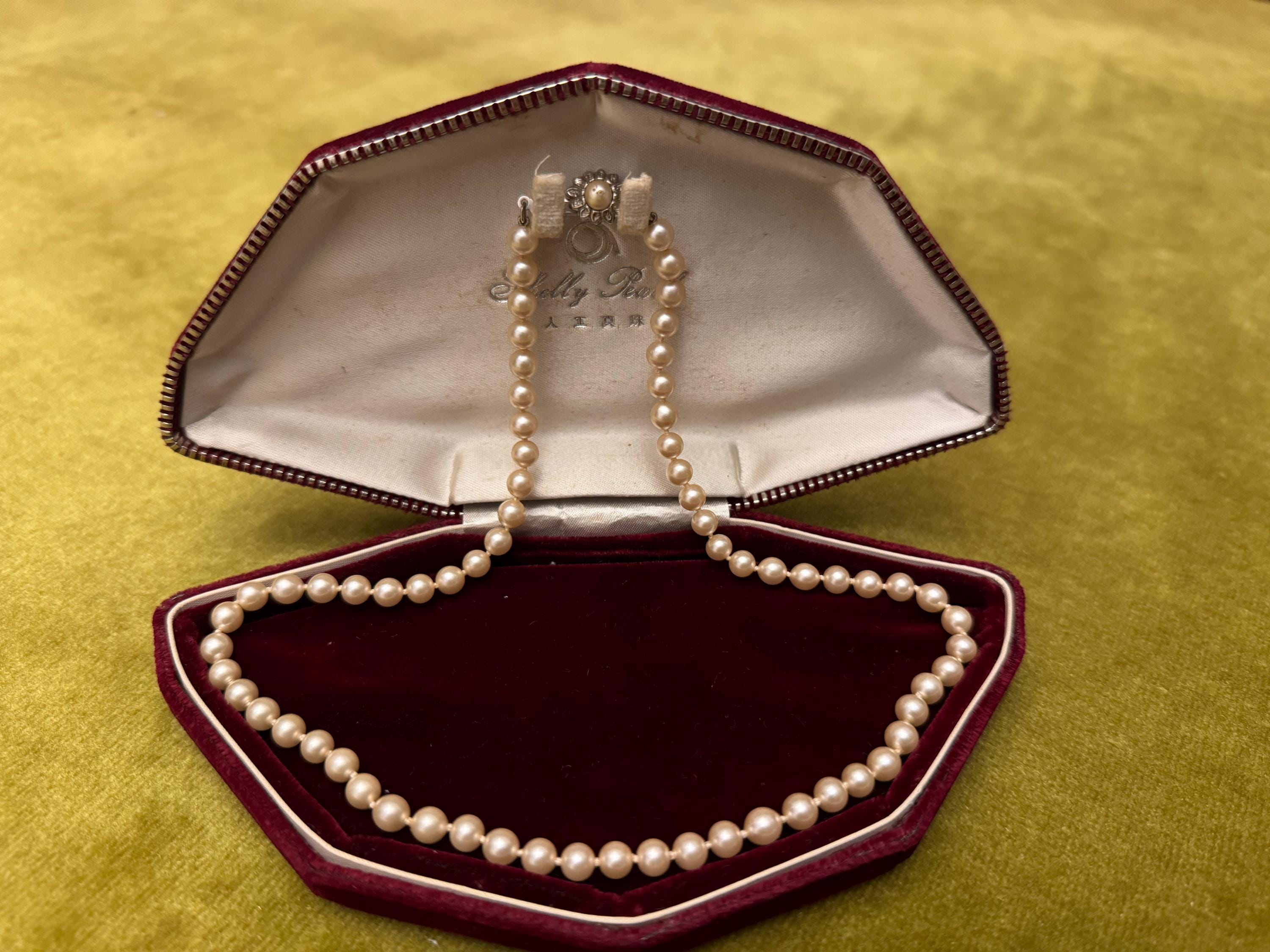Mikimoto pearl box - Etsy 日本