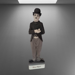 Rare Vintage Algora Porcelain Figurine – Charlie Chaplin – Limited Numbered Edition