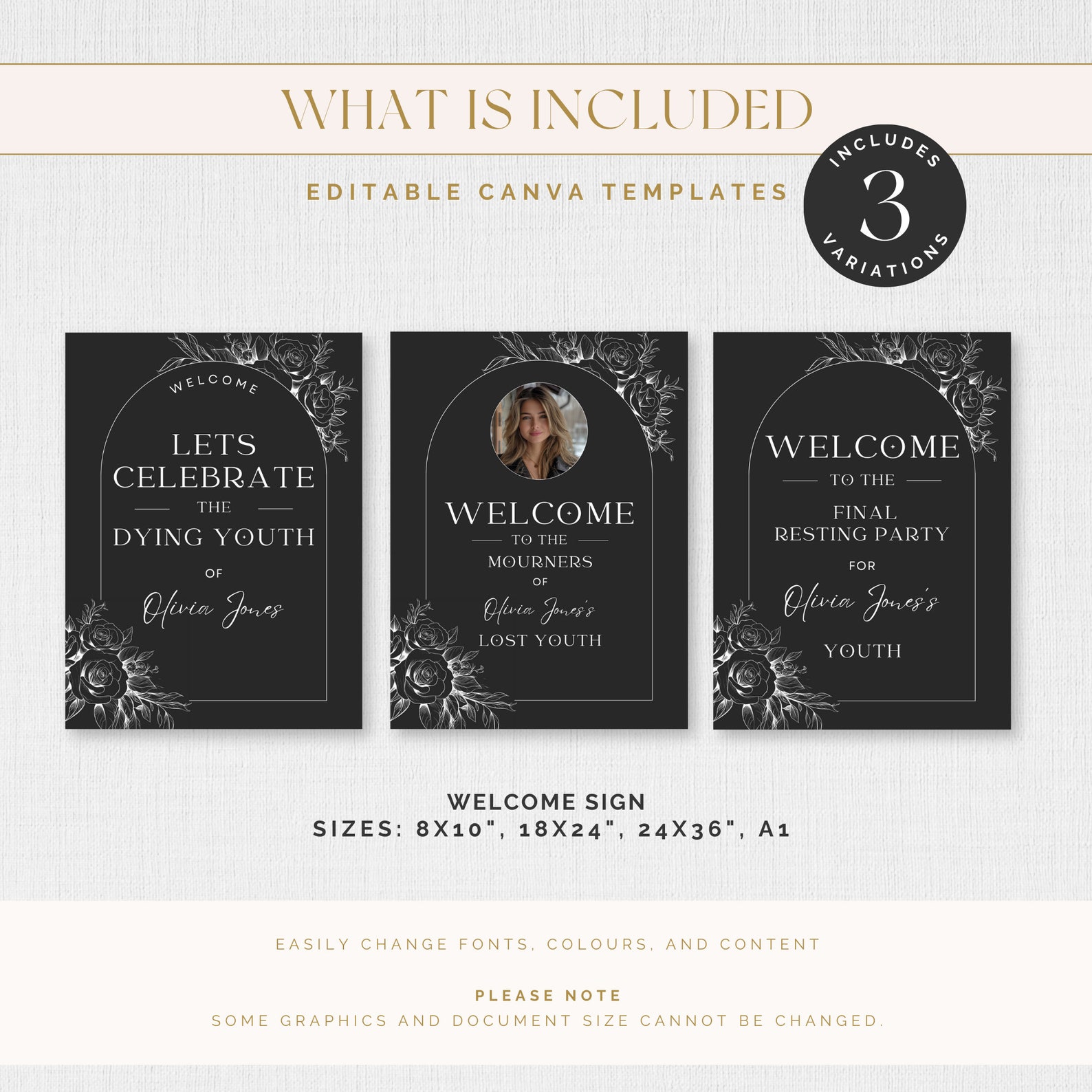 RIP Twenties Welcome Sign - Farewell to Your Youth, Humorous 30th ...