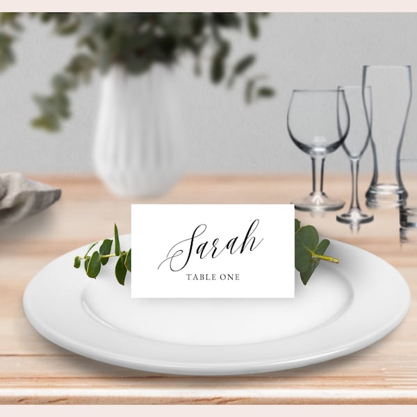 Printable Wedding Place Cards - Etsy UK