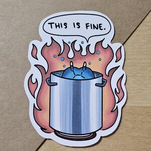 C'est bien - Sticker marmite, Sticker laminé Funny Meme