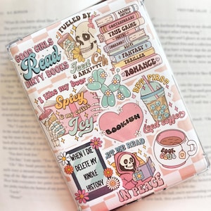 Encarte Kindle de café gelado: decoração para eReader para impressão (download digital)