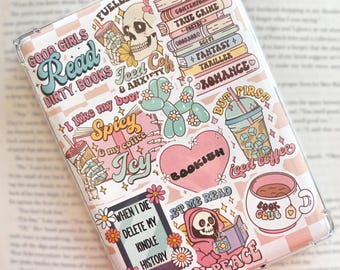 Iced Coffee Kindle Insert: Printable eReader Decoration (Digital Download)