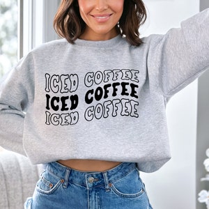 Iced Coffee SVG, Coffee svg - Iced Coffee svg, Coffee Cut File, Coffee SVG File, Iced Coffee Shirt svg