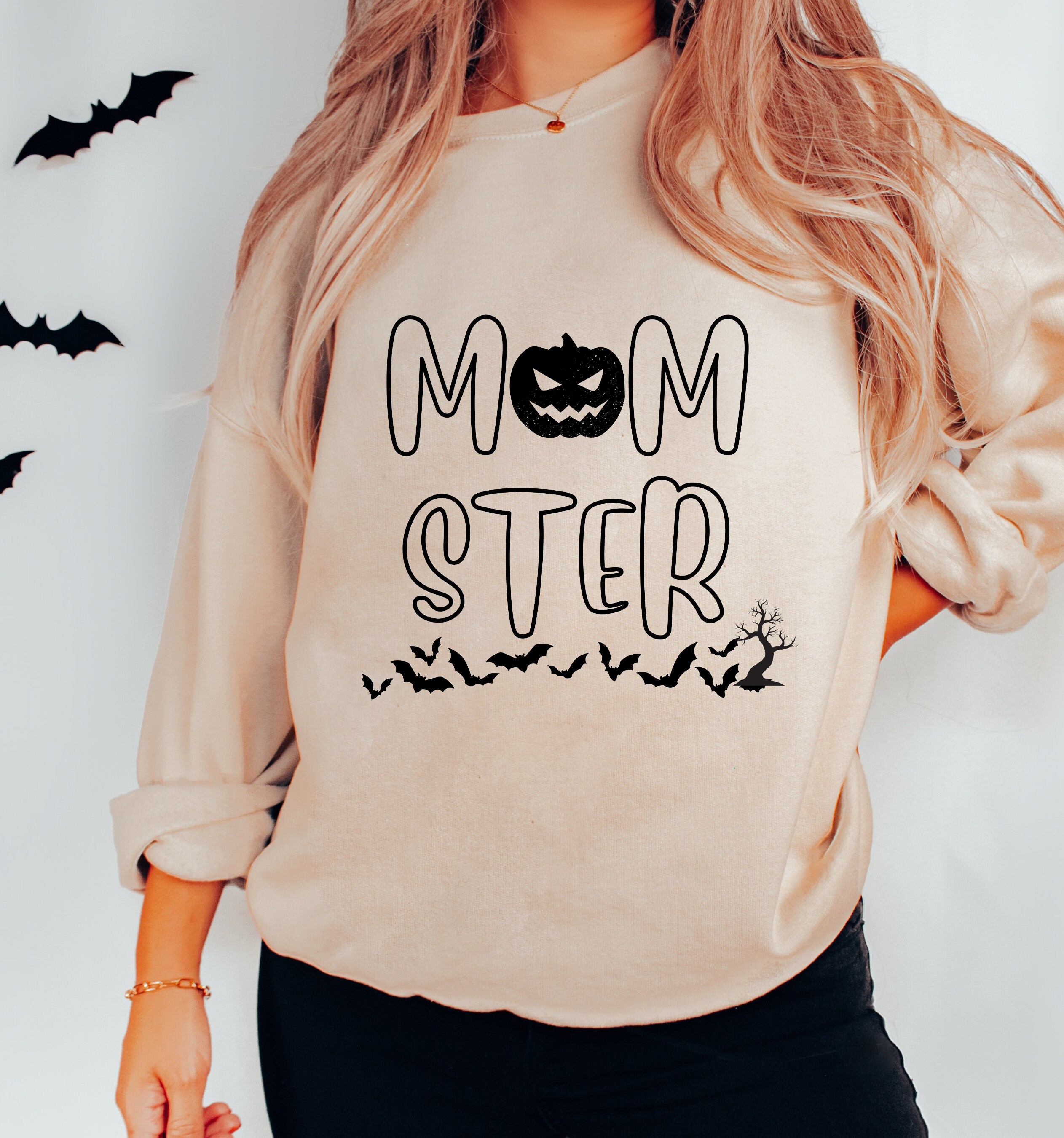 Momster SVG Cute Fall Png Mom Fall Png Autumn Png - Etsy