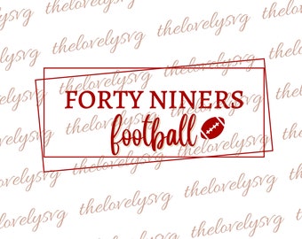 49ERS Football SVG, 49ERS SVG, San Fransico 49ers football shirt,football mama svg, 49ers Mascot Svg, Team Mascot Svg, Cricut Cut File,