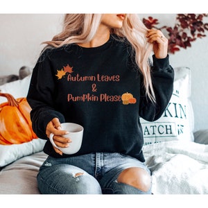 Folhas de outono svg, abóbora de outono svg, ação de graças svg, outono svg, camisa de outono svg, presente de ação de graças, halloween svg, arquivos de corte para cricut