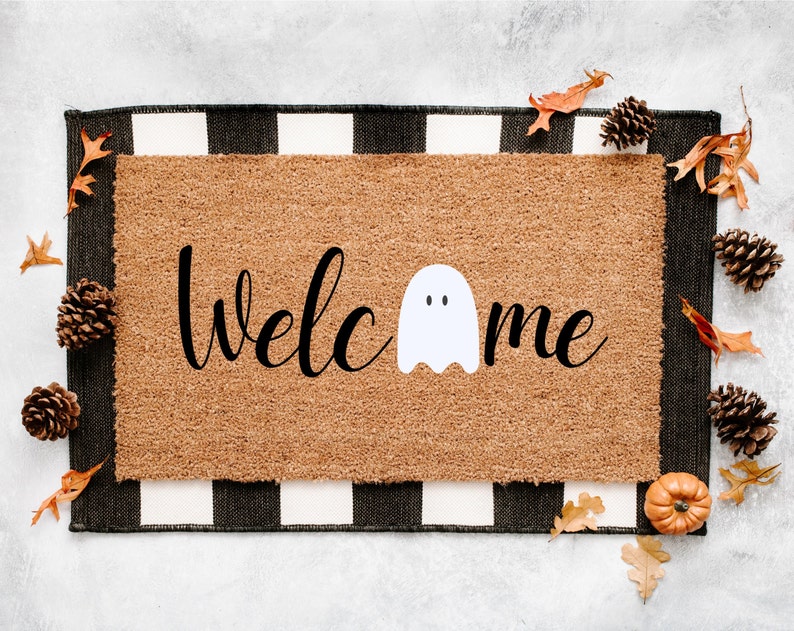 Welcome Ghost Welcome Svg, Welcome Ghost SVG, Fall Svg, Png Instant Download, Pumpkin ...