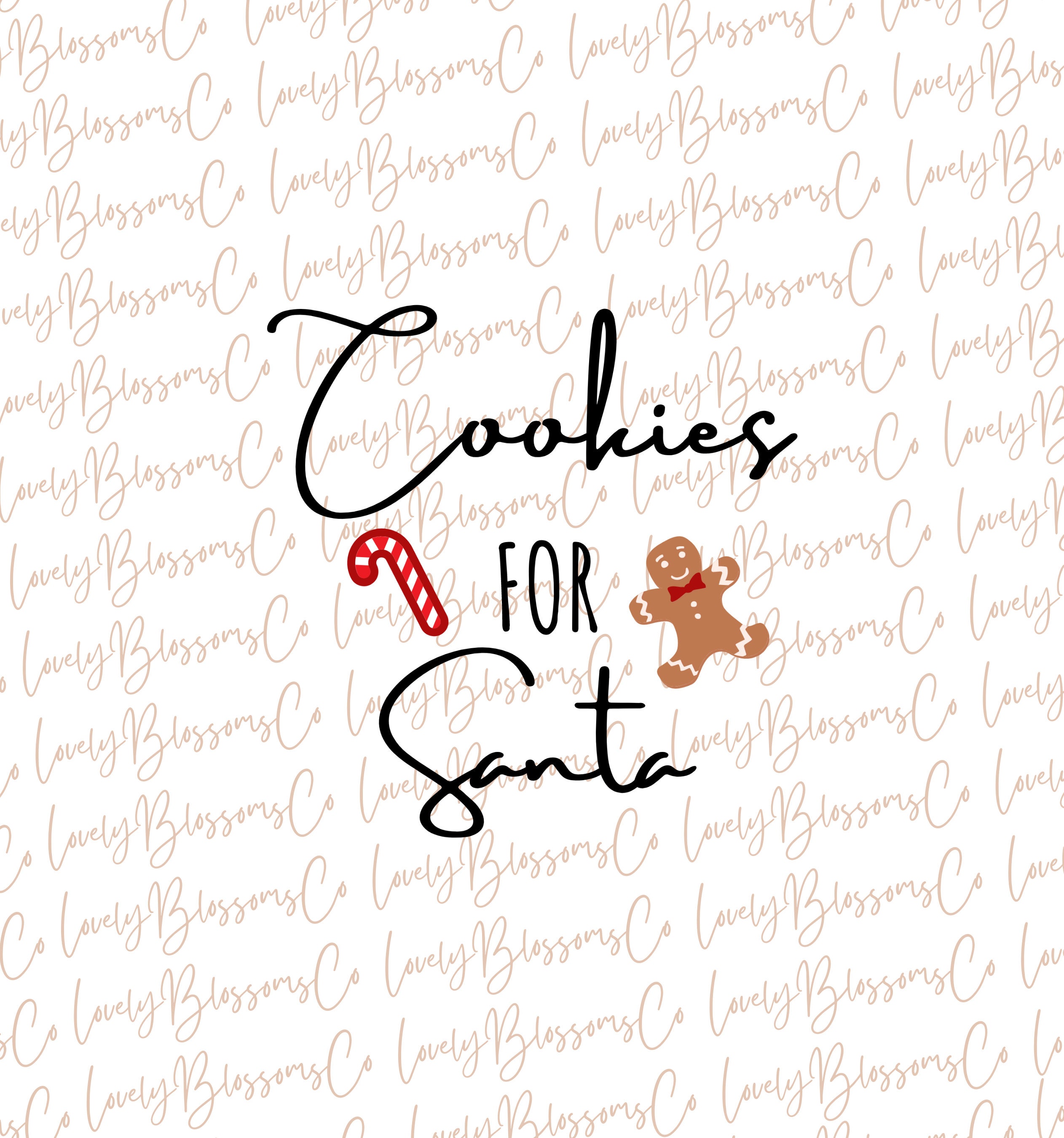 Cookies for Santa SVG, Santa SVG PNG, Christmas Sign, Christmas Svg