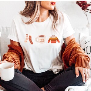 Outono aconchegante svg, abóbora de outono svg, ação de graças svg, outono svg, camisa de outono svg, presente de ação de graças, halloween svg, arquivos de corte para cricut