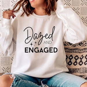 Dazed and Engaged SVG file,  svg, wedding svg, hubby wife svg, honeymoon svg, just married svg, mr and mrs svg, svg files for cricut