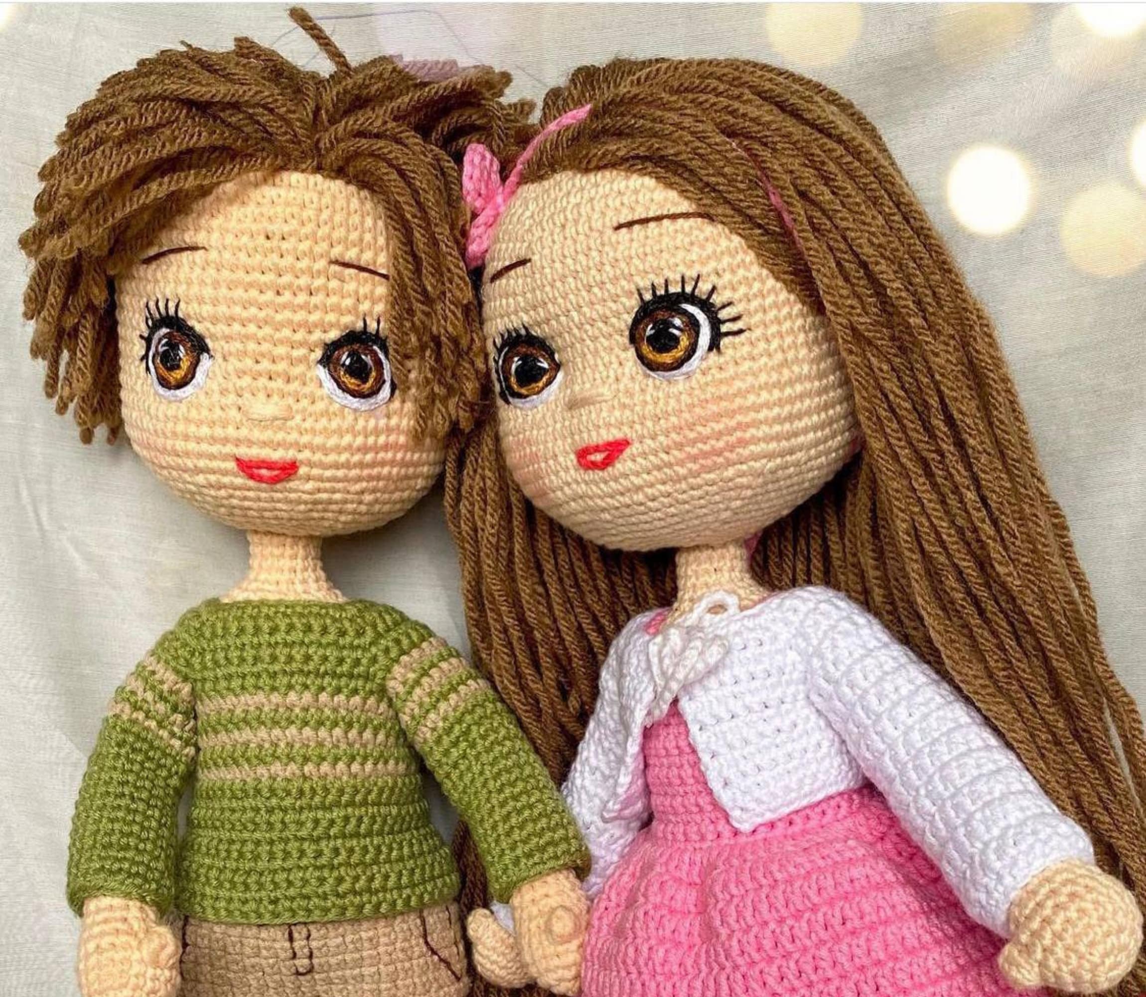 Amigurumi Crochet Kit 14 – 24 cm High DIY Material Package Stuffed Doll  Materials Doll Making Kit Tuva Crochet Knitting Kit - AliExpress