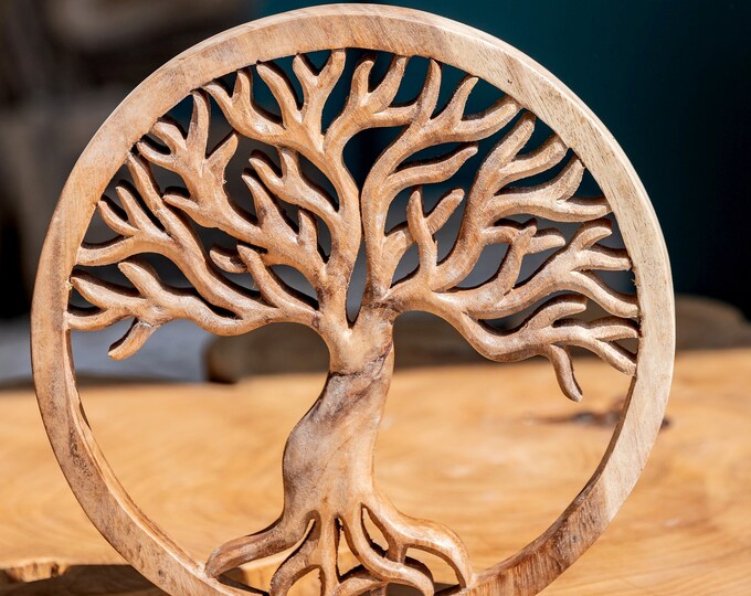 Carved Tree of Life - Suar Tree of Life - Wall Decoration - Etsy