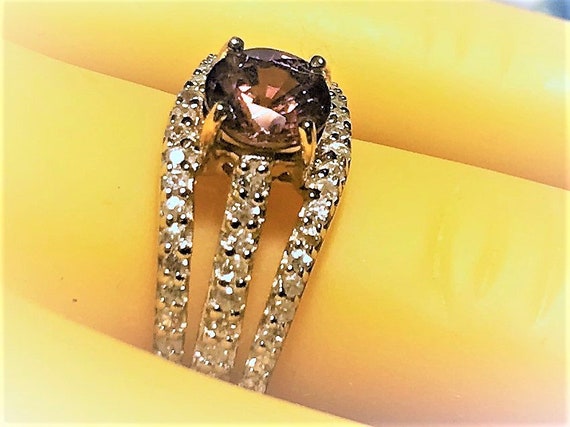 Rare certified ring, special gold setting with 1 … - image 8