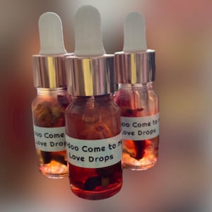 Hoodoo Come to me Love Drops. Herbal blend for Attraction. Choose your flavour. Strawberry, Cherry, Pear, Bubblegum,Candyfloss.