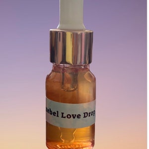 Hoodoo Jezebel Love Drops. Powerful herbal blend for drawing wealthy partners.  Cherry flavour.