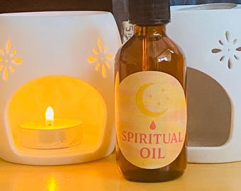 Custom Spiritual Anointing Oil: Personalized Ritual Blend (60ml)
