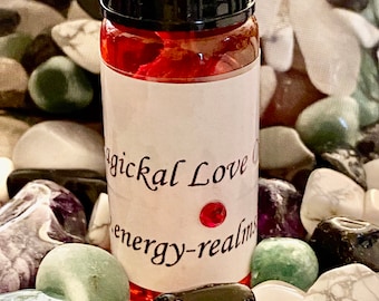 Aceite del Amor: Perfume Mágico Hoodoo, Infusión Herbal (10 ml)