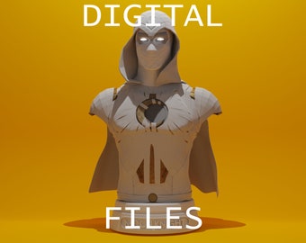 Moon Knight Bust (Moon Knight) - 3D Printing File
