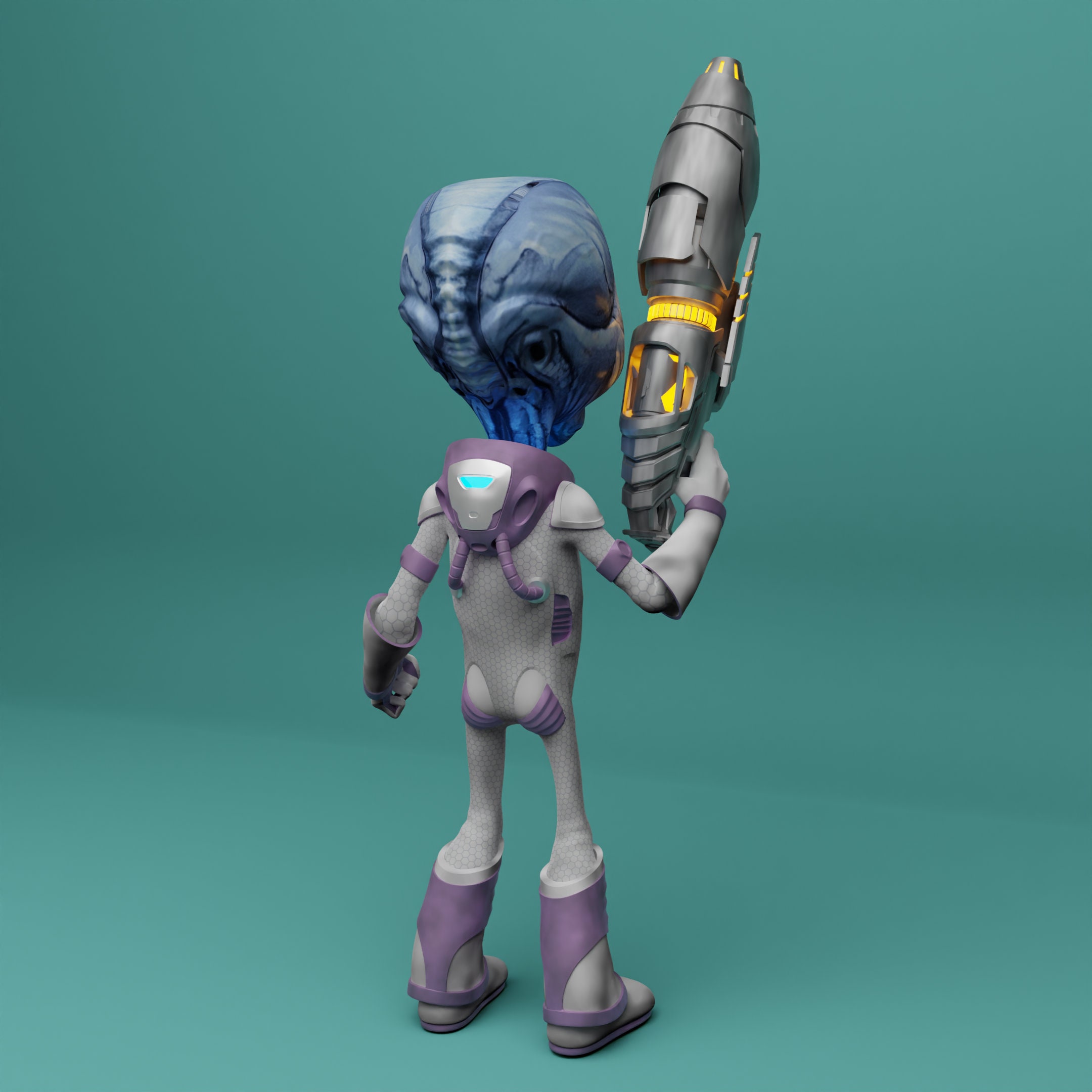 Unamused Crypto Statue (destroy All Humans) - 3D Printing Files - Etsy