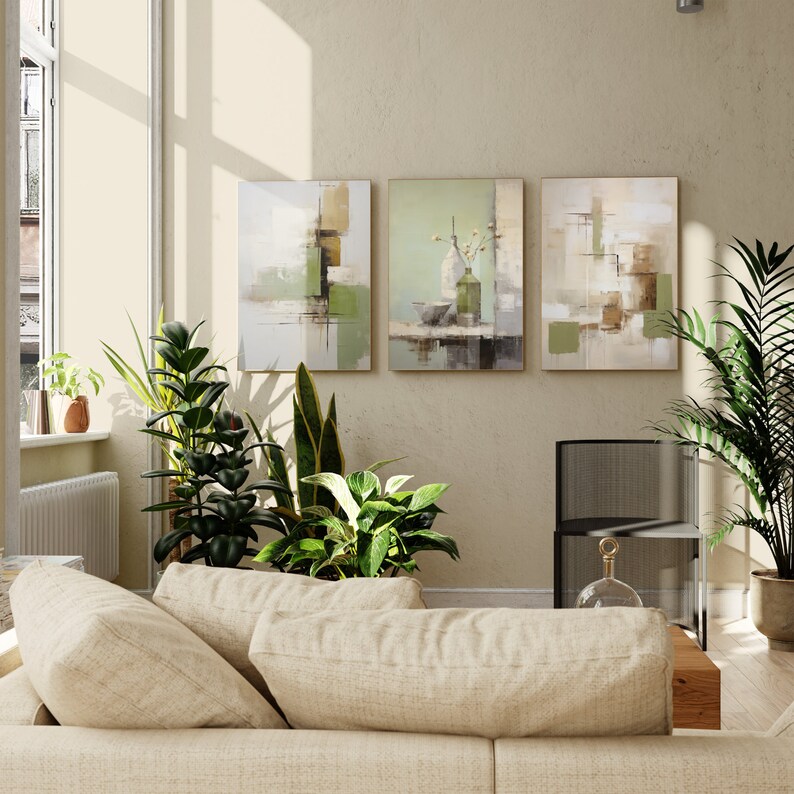 Wabi Sabi Wall Art - Set of 3 Printable Artworks. Beautiful Wabi Sabi ...