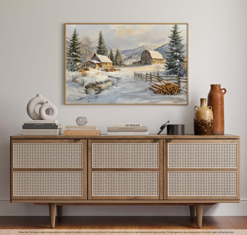 Old Barn Watercolor Paintings Collection | Bundle of 26 Artworks ...